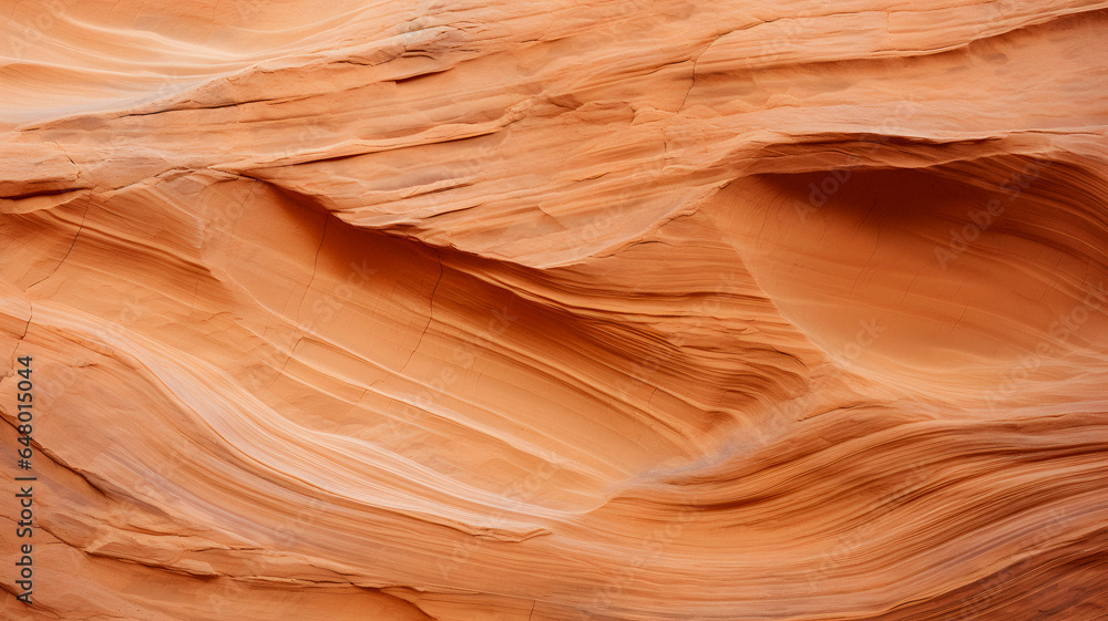 arafed rock formation with a wave pattern in the middle Generative AI arafed rock formation with a wave pattern in the middle Generative AI