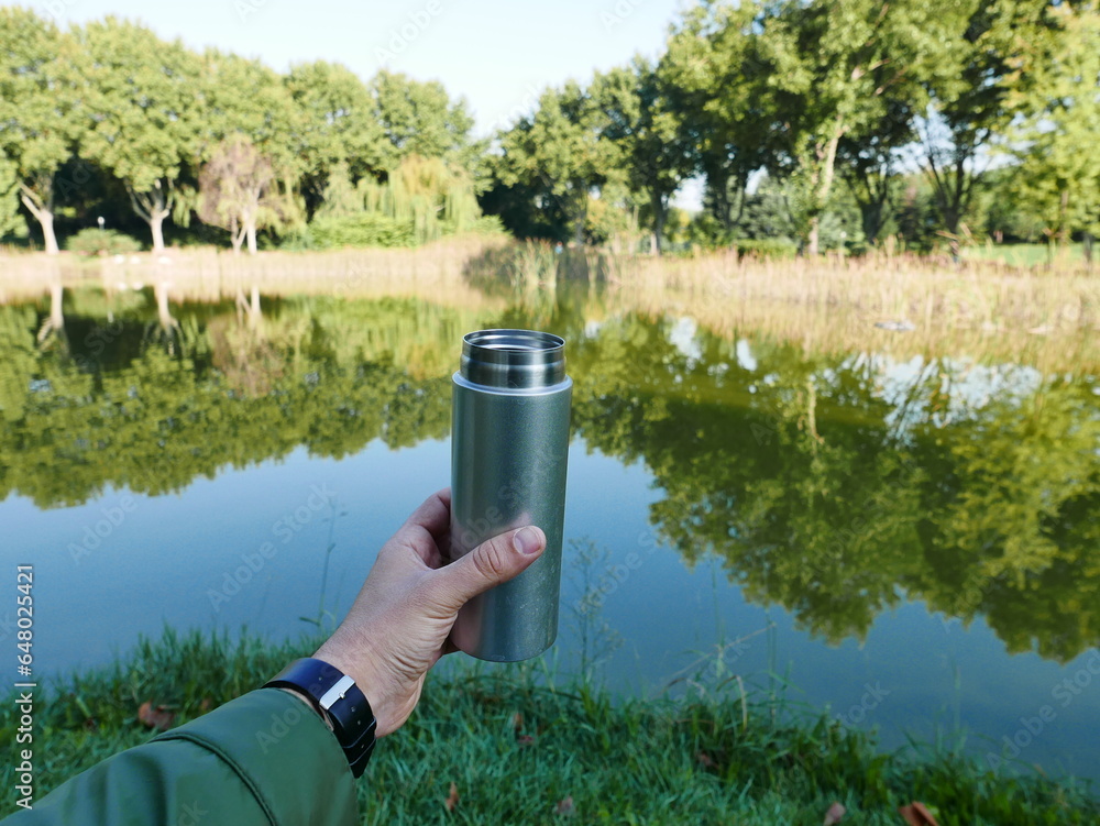 Obraz premium Enjoying Outdoors: Coffee Break Turkiye 
