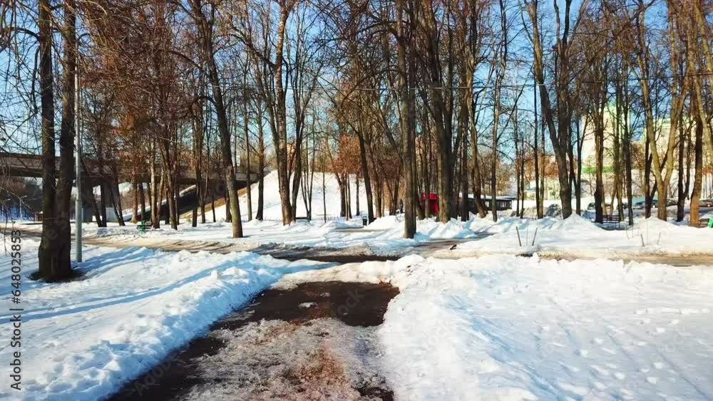 Winter, Vitebsk and the Vitba River Winter, Vitebsk and the Vitba River