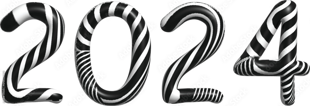 Obraz premium 3d numbers.Design black and white texture . Screen print . Vector tire track alphabet numbers. Car tread silhouette . Tyre print .Wheel tire track. Traces of tires