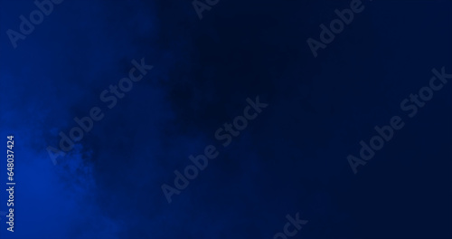 background with particles in the form of blue smoke