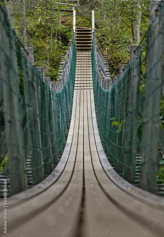Obraz premium Hängebrücke