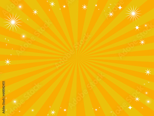 キラキラのあるシンプルな集中線Simple concentrated lines with glitter＃effect line＃concentration line