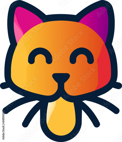 cat illustrations  animal cat color photo