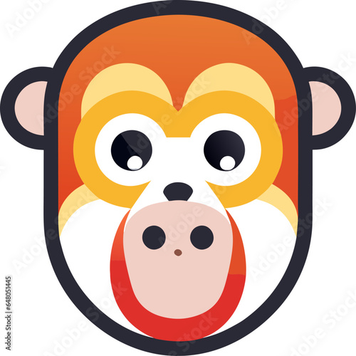 monkey illustrations animal monkey color