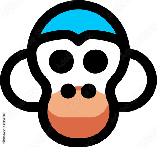 monkey illustrations animal monkey color