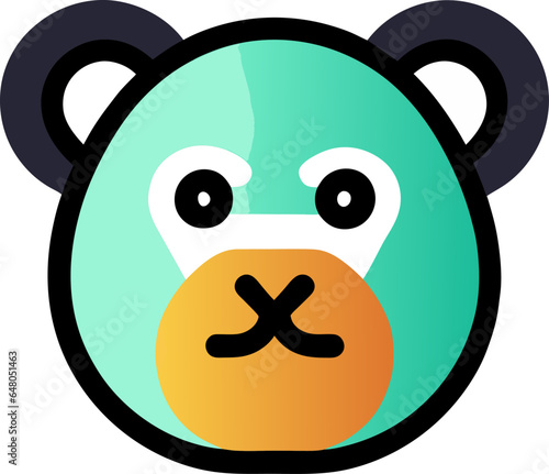 monkey illustrations animal monkey color