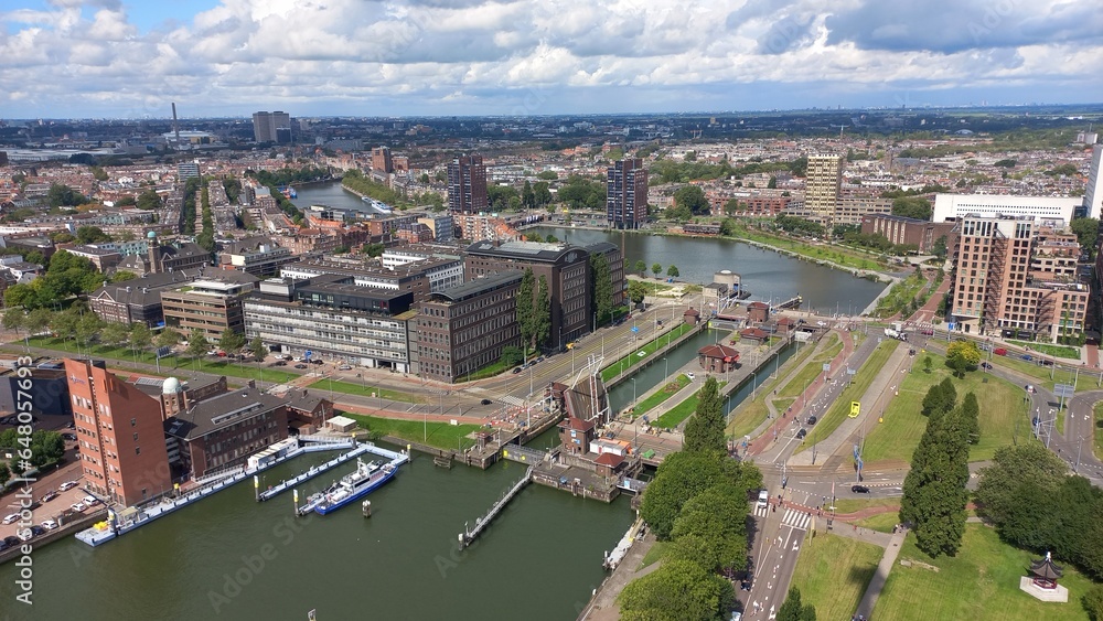 Blick auf Rotterdam
