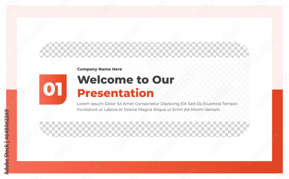 Horizontal cover page design for annual report Horizontal cover page design for annual report