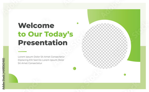 Business brochure presentation template