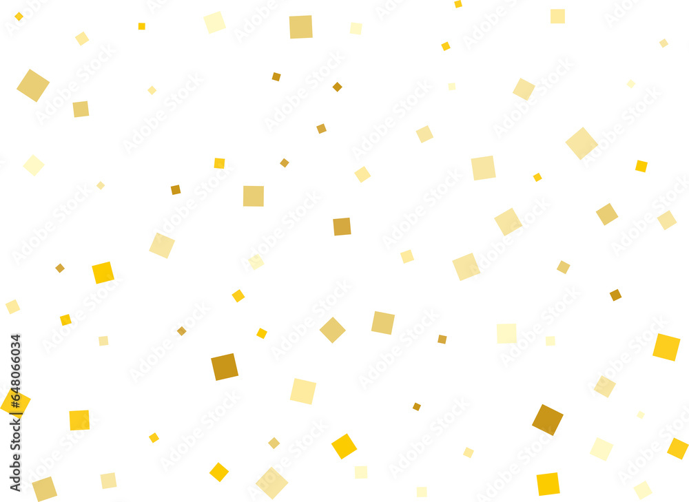 Yellow Squares Confetti Yellow Squares Confetti