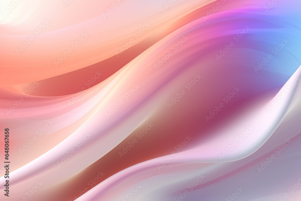 Fototapeta premium Soft abstract colorful background. Colorful gradient. Abstract cover. Liquid wave. Vibrant color. Soft glow. Bright. Dynamic. macaroon pastel colors. abstract background