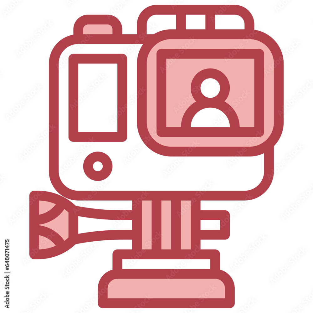 GOPRO filled outline icon,linear,outline,graphic,illustration GOPRO filled outline icon,linear,outline,graphic,illustration