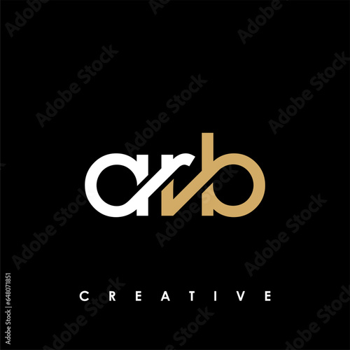 ARB Letter Initial Logo Design Template Vector Illustration