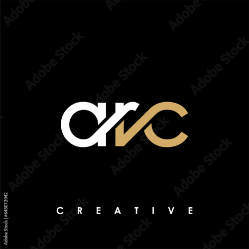 ARC Letter Initial Logo Design Template Vector Illustration