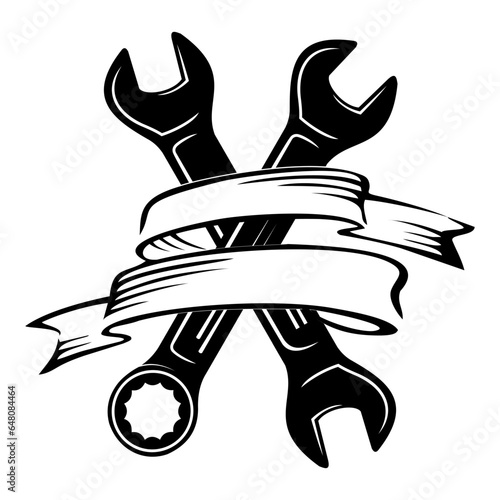 illustration of a wrench