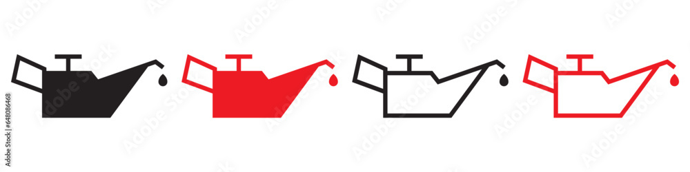 Auto oil icon simple design Auto oil icon simple design
