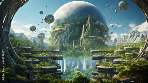 A Futuristic World Nature