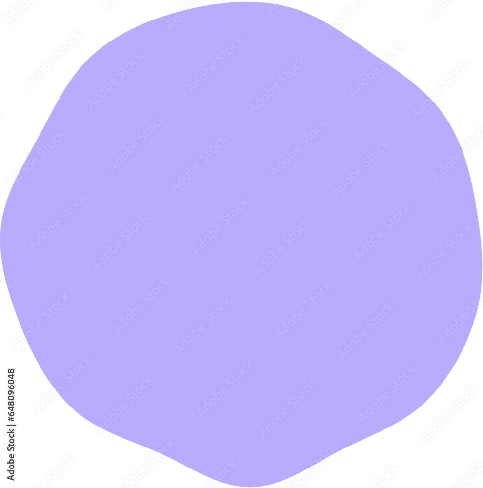 Obraz premium Blob forms, isolated variety of colored liquid shapes with splashes design