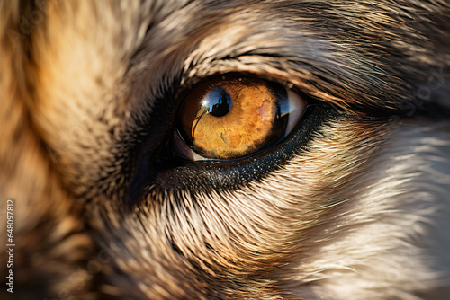 closeup of a dog's eye © StellarPix Studios