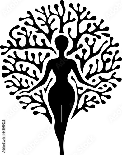 Coral Girl Flat Icon