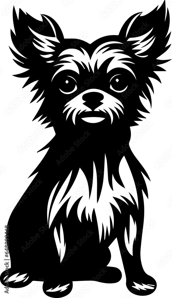 Chorkie Flat Icon Chorkie Flat Icon