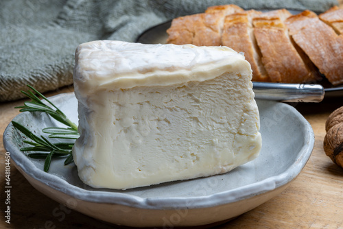 Delice de Bourgogne French cow's milk cheese from Burgundy region of France