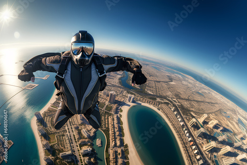 Skydiving in Dubai photo