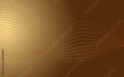 Vector elegant abstract background with luxury gold lines. Golden light vector design.