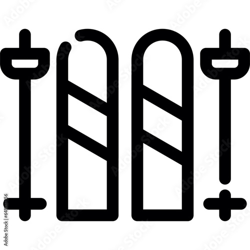 Skis Icon