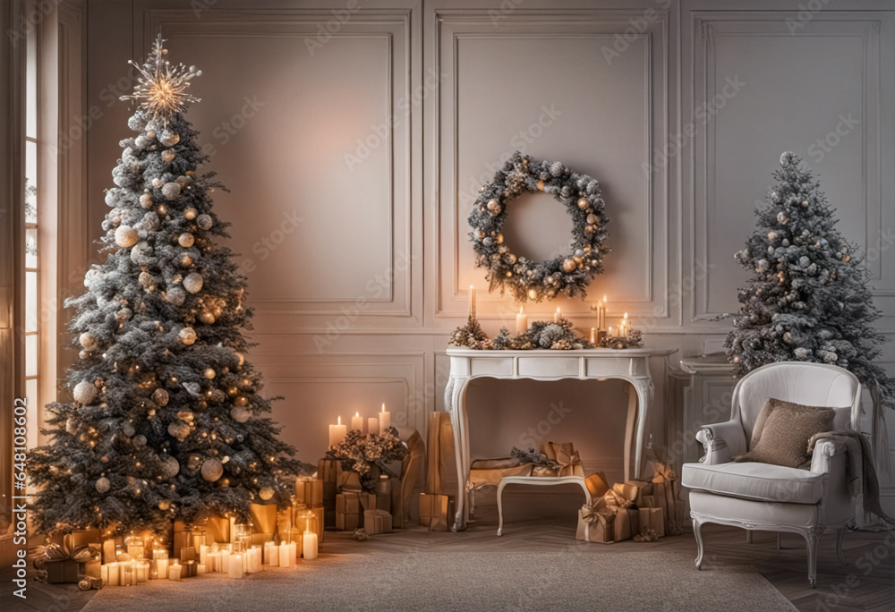 L'arte di decorare per il Natale, interior design