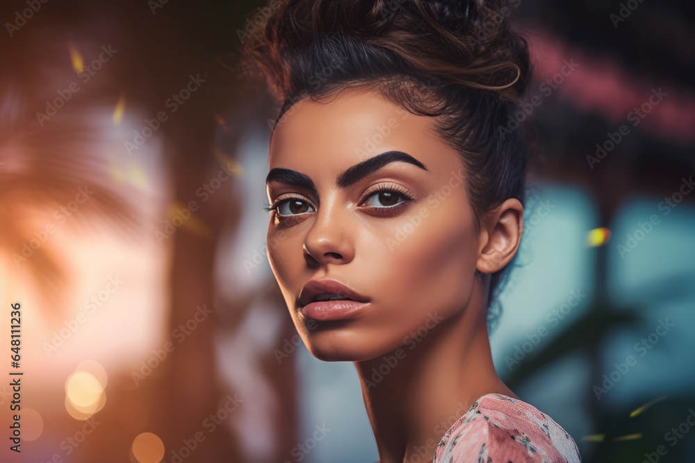 Beautiful brazilian young female. Generate Ai Beautiful brazilian young female. Generate Ai