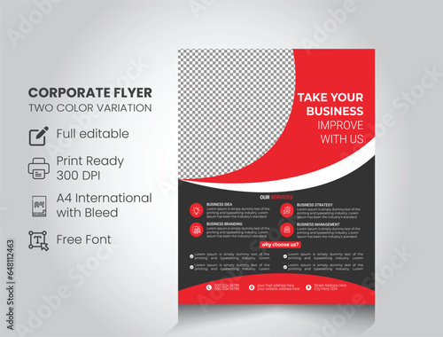 Corporate Flyer Design Template For Business