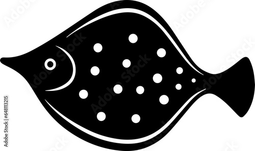 Flounder Flat Icon