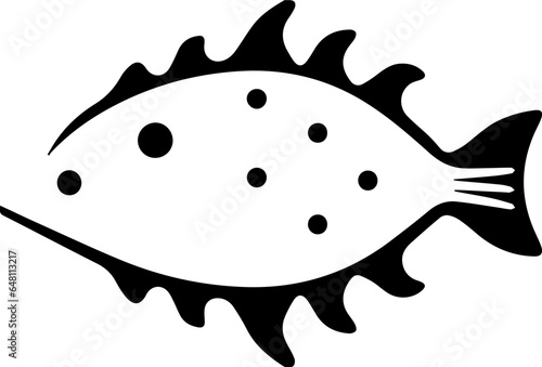 Flounder Flat Icon