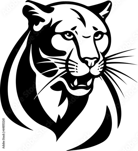 Canvas Print Florida Panther Icon