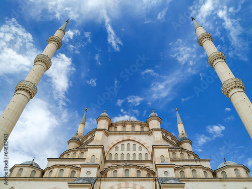adana, adana mosque, architecture, building, building exterior, dome, exterior, famous, famous place, islam, islamic, islamic architecture, landmark, low angle, minaret, minarets, mosque, muslim, otto