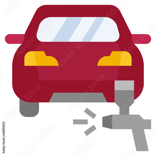 BACK CAR filled outline icon,linear,outline,graphic,illustration