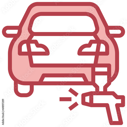 BACK CAR filled outline icon,linear,outline,graphic,illustration