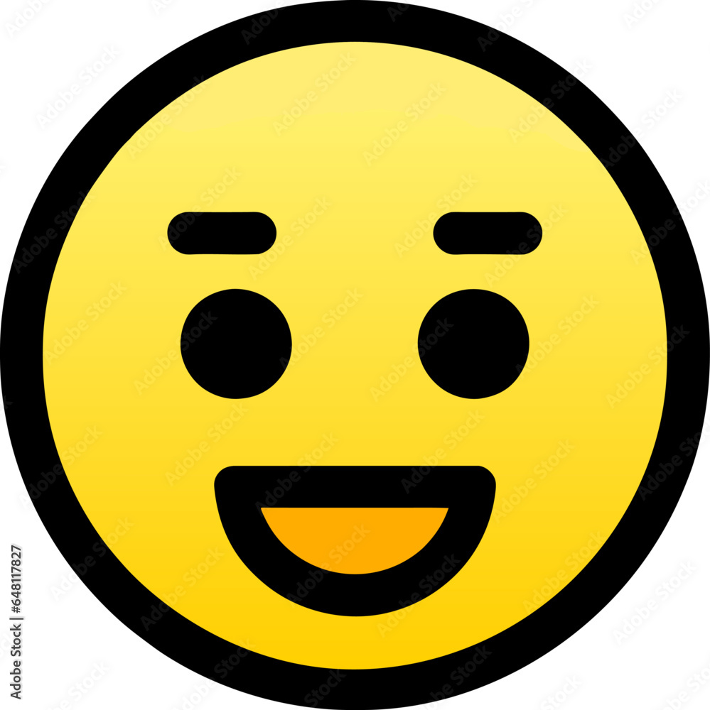 Fototapeta premium smiley face emoticon
