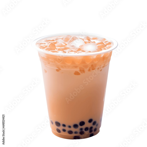 Bubble Tea Isolated on Transparent Background