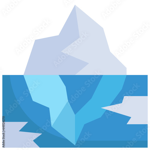 GLACIER filled outline icon,linear,outline,graphic,illustration