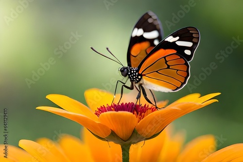 butterfly on flower © ahmad