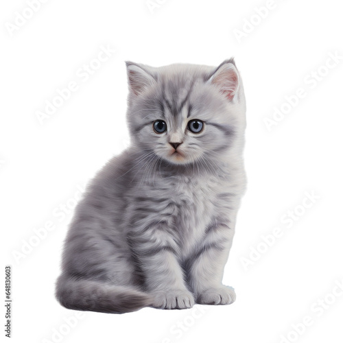 British blue kitten