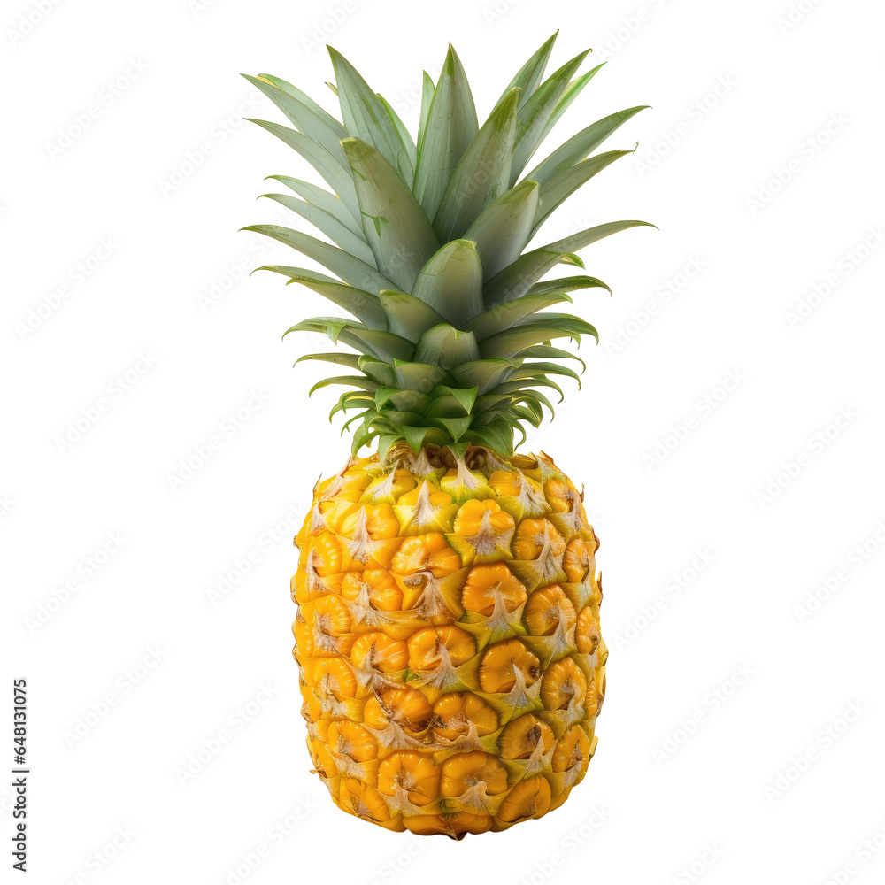 Fototapeta premium Close up of fresh pineapple