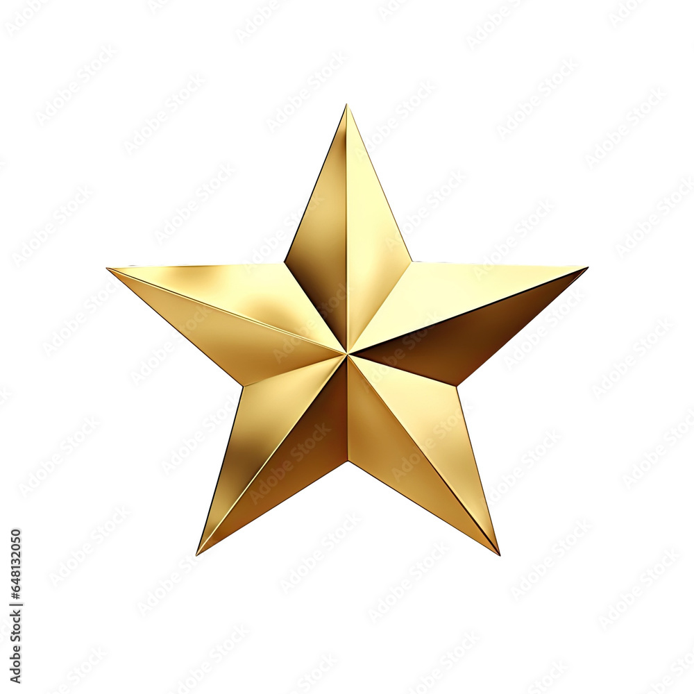 Obraz premium Gold Star, 