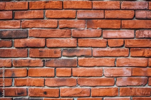 dark red brick wall