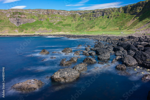 Hiking at giants causeway, Northern ireland