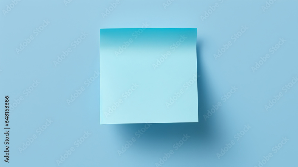 Blue sticky notes. Design post it for work memo reminders, business planning and scheduling Blue sticky notes. Design post it for work memo reminders, business planning and scheduling