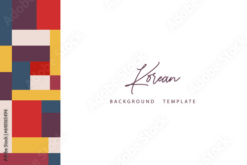 Korean traditional background. Korean traditional fabric pattren, korean warp cloth, korean textile.